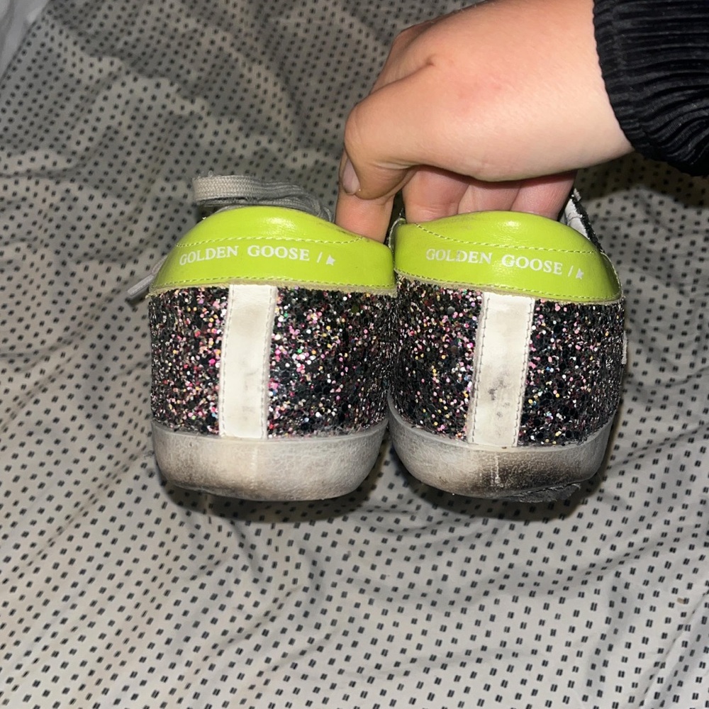 Golden Goose Glitter Star Sneakers - Picture 3 of 8